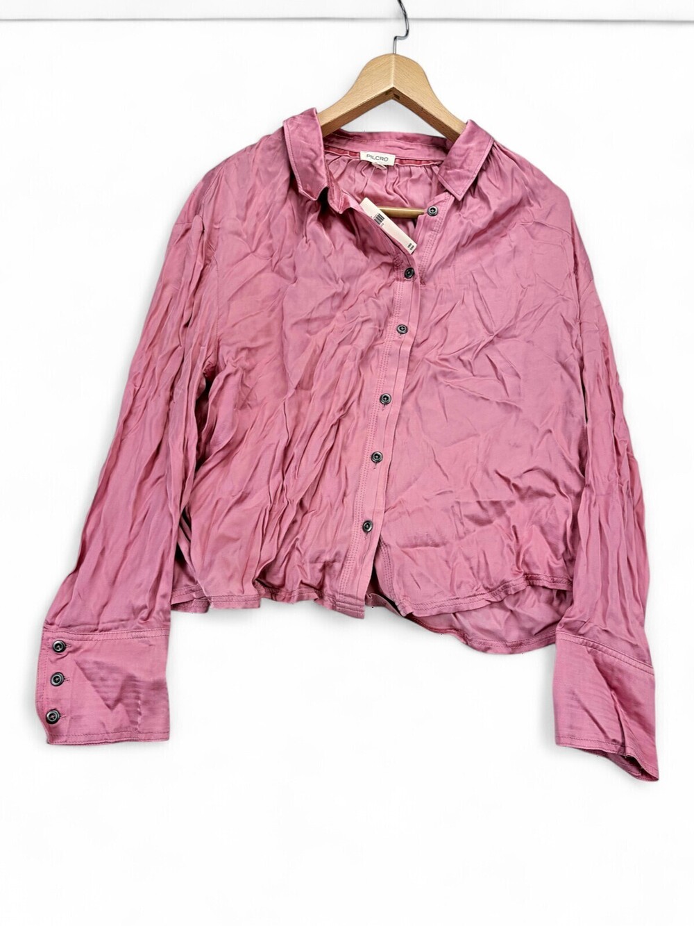 Anthropologie Pilcro Pink Button-Down Shirt L NWT